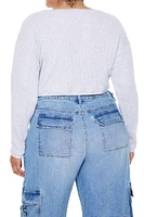 Plus Thermal Crop Top