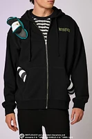 Beetlejuice Sandworm Plush Zip-Up Hoodie