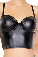 Bustier Cropped Lingerie Cami