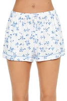 Floral Shirt & Shorts Pajama Set