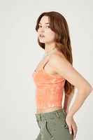 Rib-Knit Tie-Dye Cami