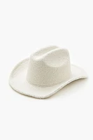 Faux Shearling Cowboy Hat