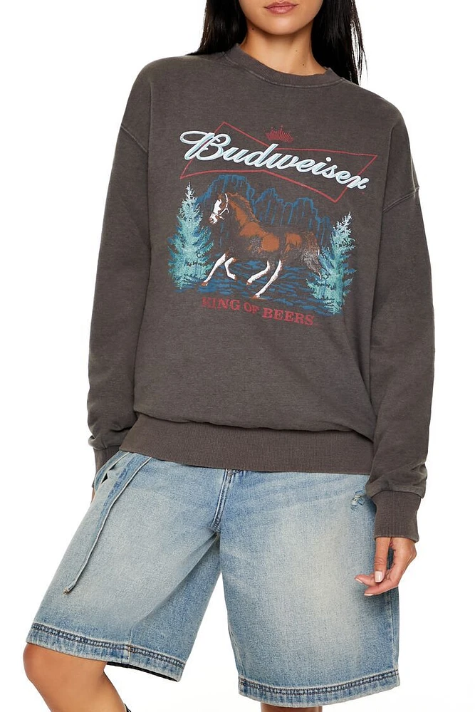 Budweiser Graphic Pullover