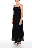 Tie-Back Bow Maxi Dress