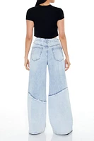 Reworked High-Rise Baggy Jeans