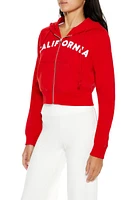 Fleece California Zip-Up Hoodie