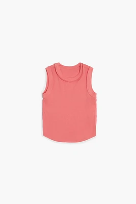 Girls Rib-Knit Tank Top (Kids)