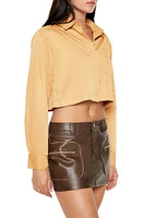 Boxy Cropped Shirt