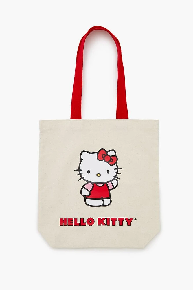 Two-Tone Hello Kitty Tote Bag