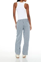 Gingham Drawstring Pants