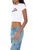 I Love Nerds Cropped Tee