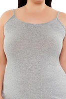 Plus Cotton-Blend Cami