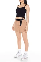 Release Buckle Cargo Shorts
