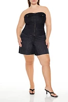 Plus Curvy Bermuda Shorts