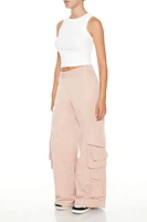 High-Rise Wide-Leg Cargo Pants
