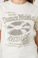 Rhinestone Dance Music Graphic Tee