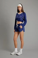 Active Piped-Trim Shorts