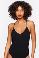 Seamless Ribbed Racerback Bodysuit