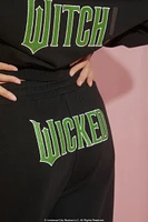 Wicked Embroidered Sweatpants