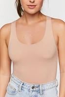 Scoop-Neck Sleeveless Bodysuit