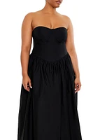 Plus Sweetheart Midi Dress