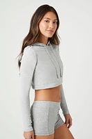 Active Seamless Cropped Hoodie