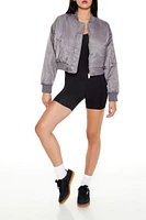 Utility Pocket Bomber Jacket