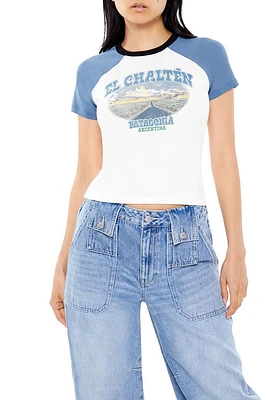 El Chalten Raglan Baby Tee