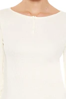 Thermal Long-Sleeve Henley Top