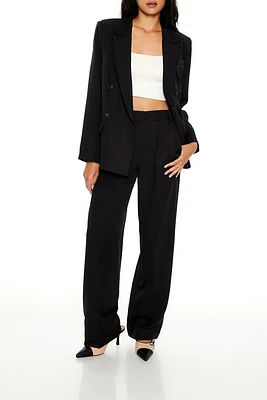 Double-Breasted Suit Blazer & Pants Set