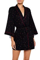 Ditsy Floral Tie-Waist Robe