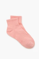 Ribbed Quarter Socks