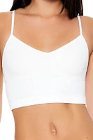 Seamless Longline V-Neck Bralette