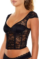 Lace Lingerie Corset Top