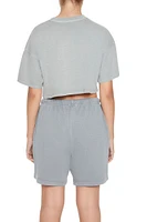 Cropped Boxy Crew Tee