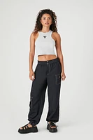 High-Rise Cargo Joggers