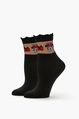 Minnie Mouse Quarter Socks