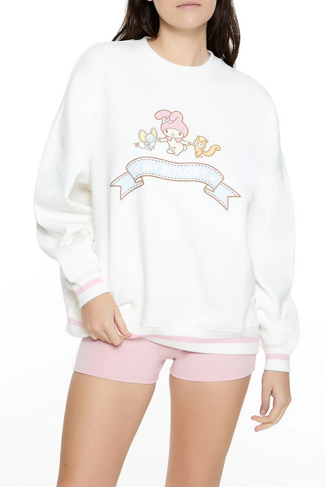 My Melody Graphic Fleece Pullover