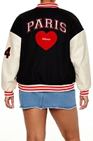 Plus Paris Varsity Jacket