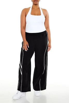 Plus High-Rise Wide-Leg Pants