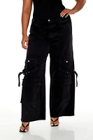 Plus Velvet Cargo Pants