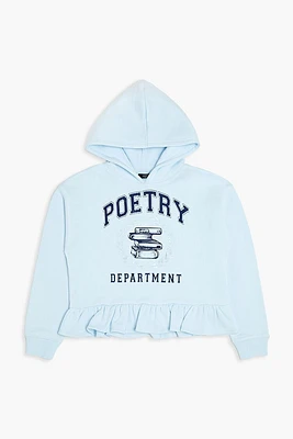 Girls Poetry Graphic Hoodie (Kids)