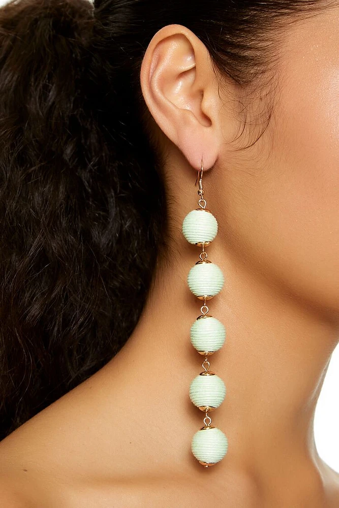 Tiered Ball Duster Earrings