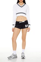 Striped 64 Low-Rise Shorts