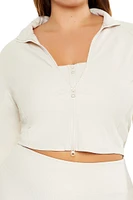 Plus Active Cropped Jacket