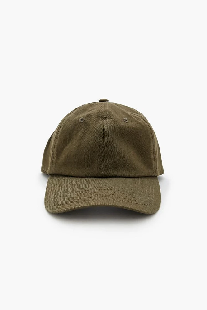 Curved-Brim Baseball Cap