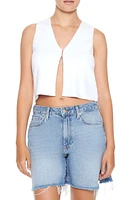 Cropped Sweater Vest