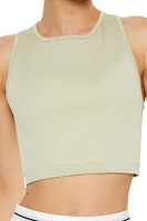 Active Ribbed Crop Top