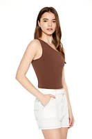 One-Shoulder Crop Top