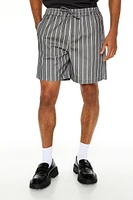 Pinstriped Volley Shorts